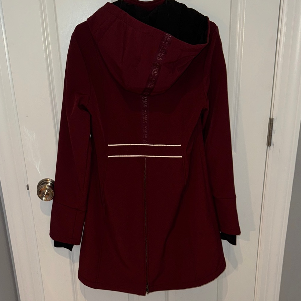 Noel Asmar Burgundy All Weather Rider Jacket - Picture 4 of 10